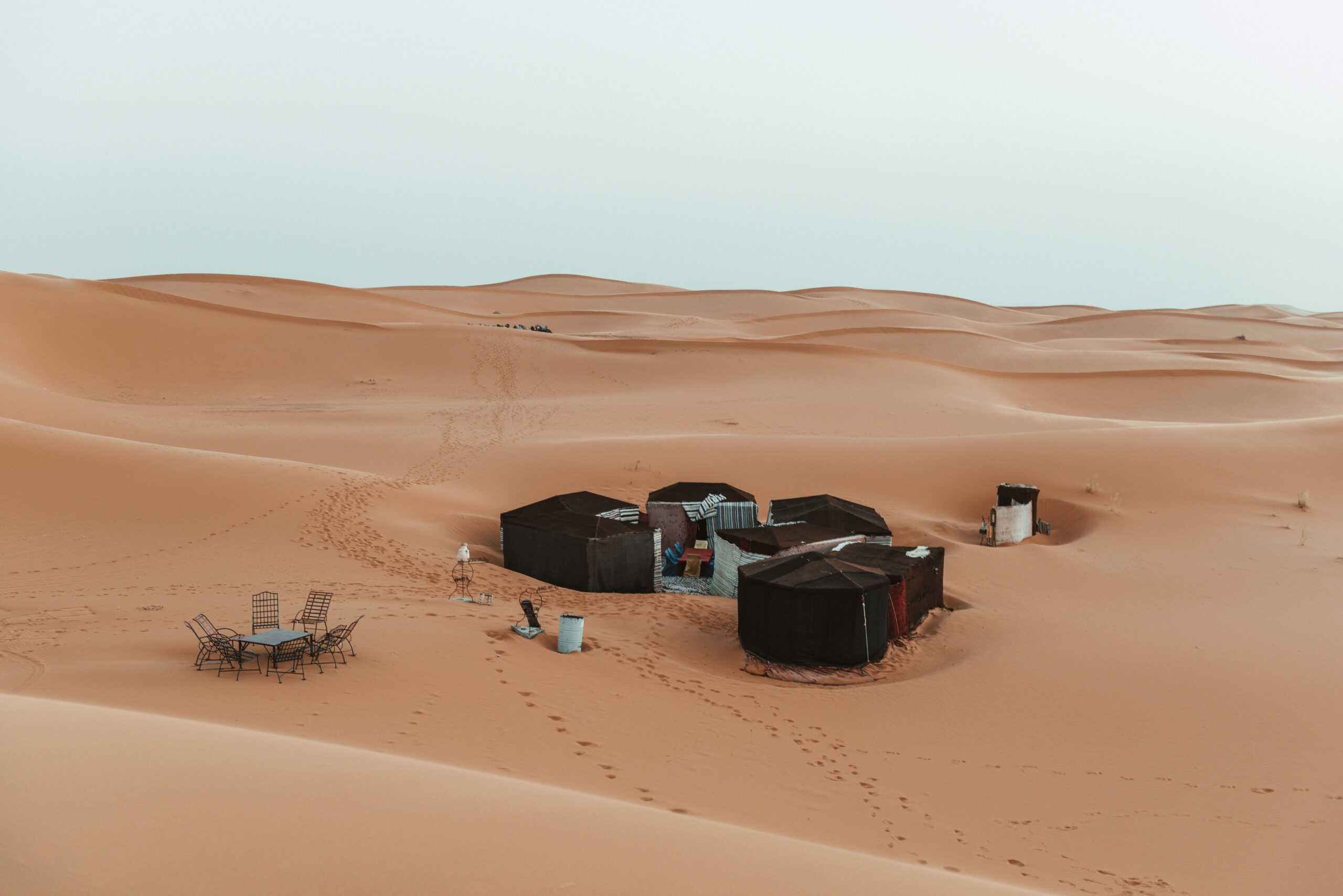Wüstencamp in Wüste von Marokko - offlinepleasure.at